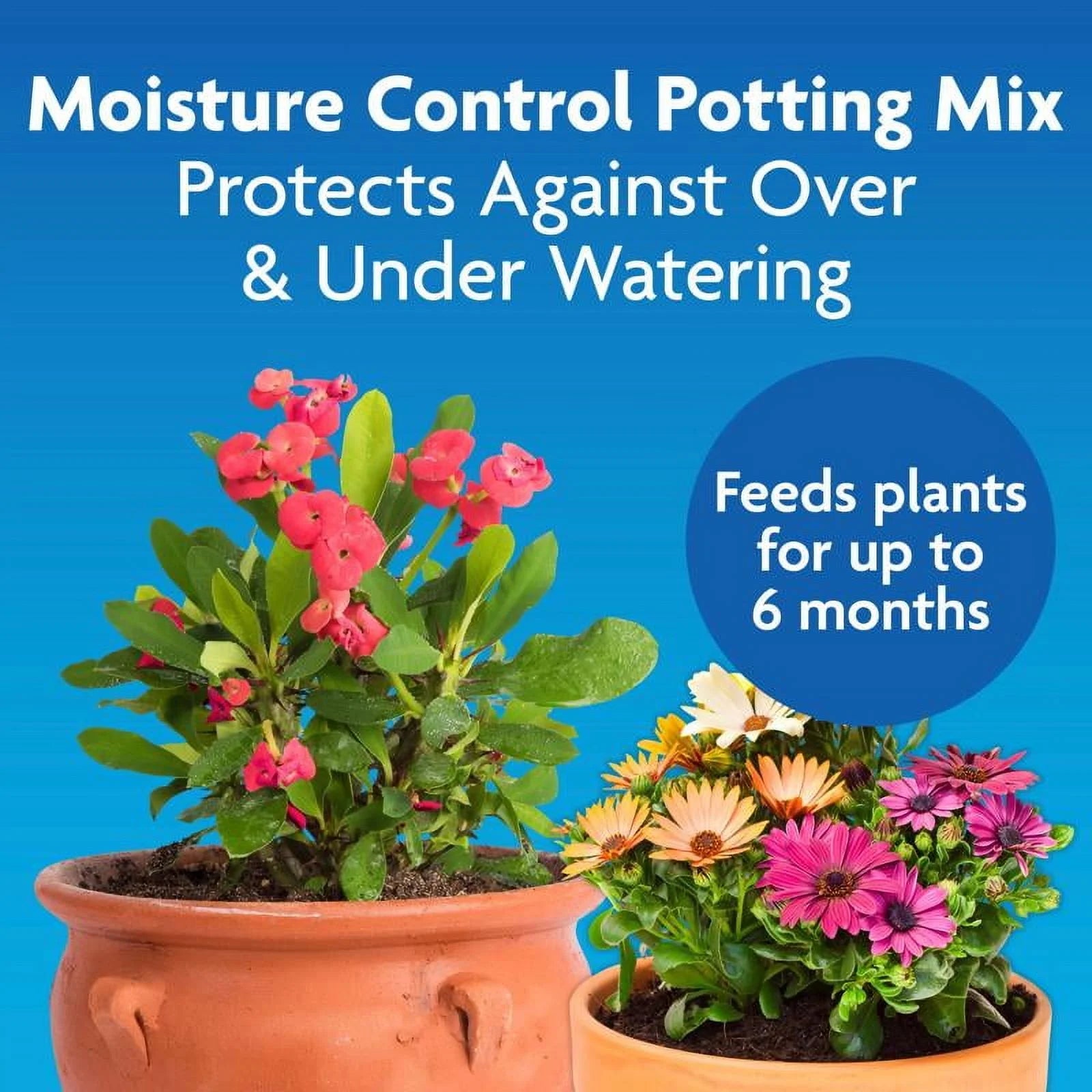 Miracle Gro Moisture Control Potting Mix, 16 Quart